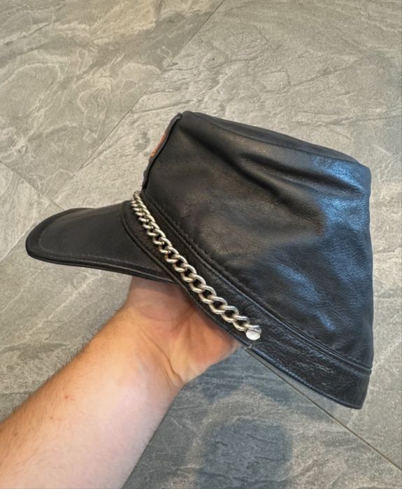 ge Harley-Davidson din piele cu lanț, mărimea M