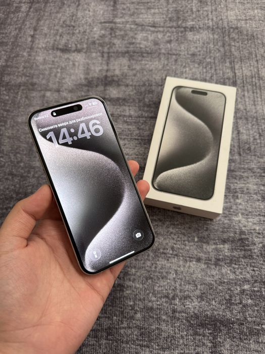 iPhone 15 Pro 256gb 100%