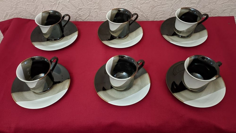 Кофейные чашки 6шт