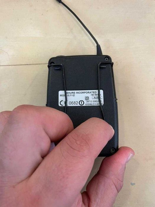 De vanzare Shure emitator lavaliera beltpack ULX