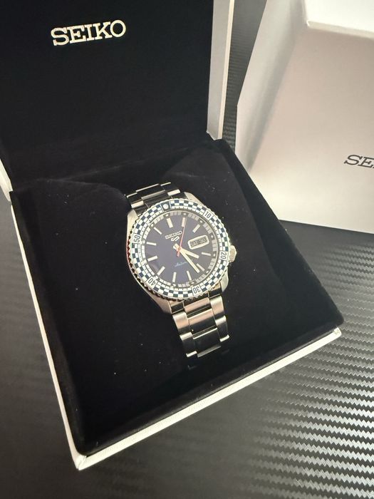 Vand ceas Seiko Blue Rally Diver