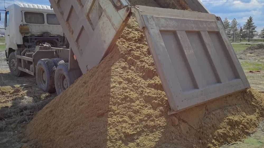 Зил доставка Песок, Щебень, Цемент, Уголь