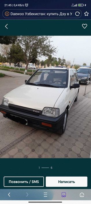 Тико 2003йил 98000 юрган