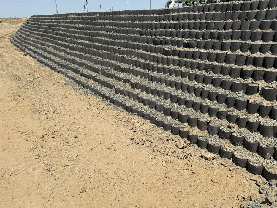 Геосетка геоячейка