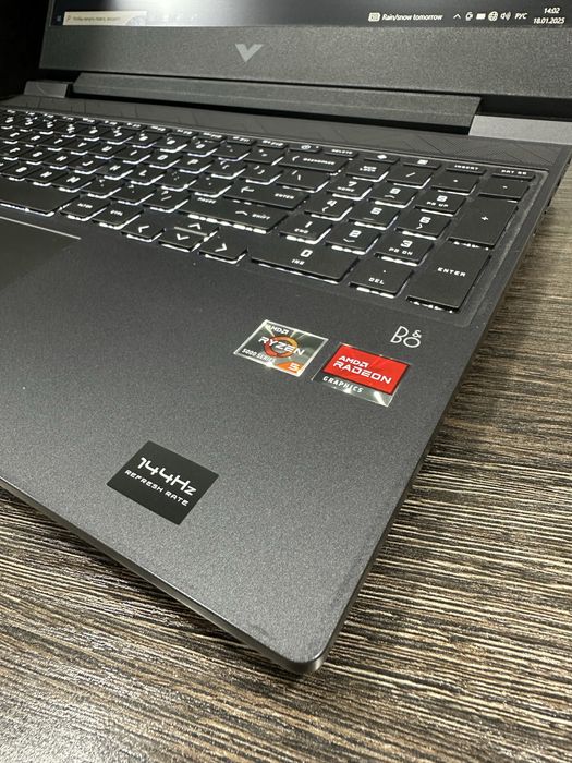 мощный ноутбук Hp Victus Gaming 15, RTX 3050 Ti, для игр и графики