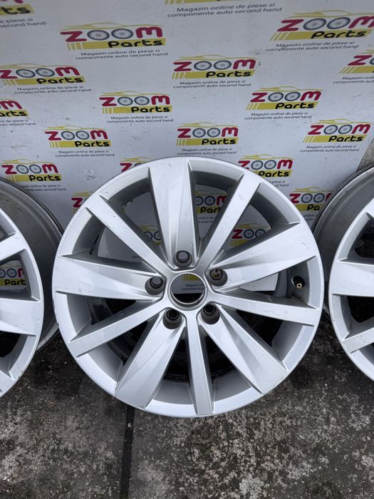 Set janta jante aliaj originale VW Passat B7 CC R16  5X112 Audi A4 A5 A6 Skoda Octavia Superb Seat