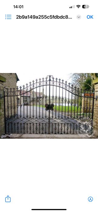 Porți metalice(fier forjat)