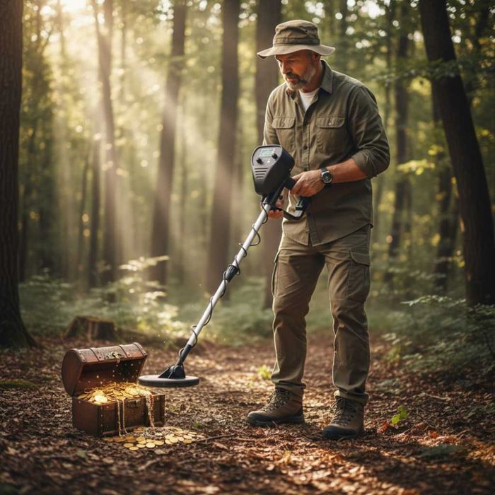 Водоустойчив металотърсач K-1374 за злато и съкровища