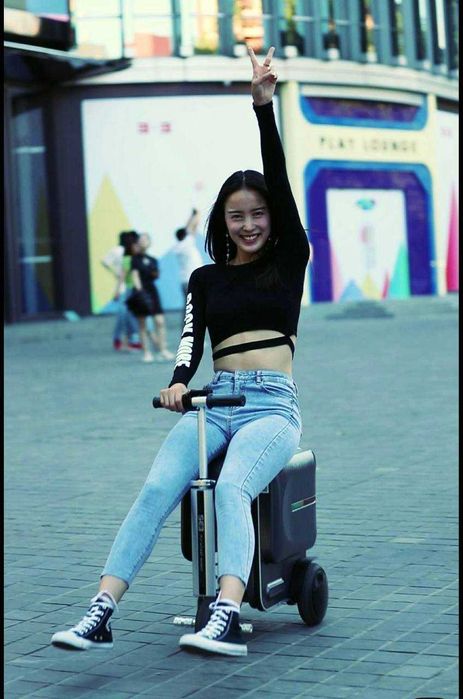 Электро чемодан очень удобное решение для поездок