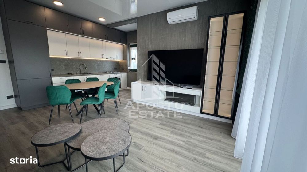 1/2     Duplex premium complet mobilat, fotovoltaice, zonă Mosnita Nou