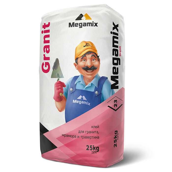 Мегамикс/Megamix Кафельный клей усиленный по низкой цене от диллера!