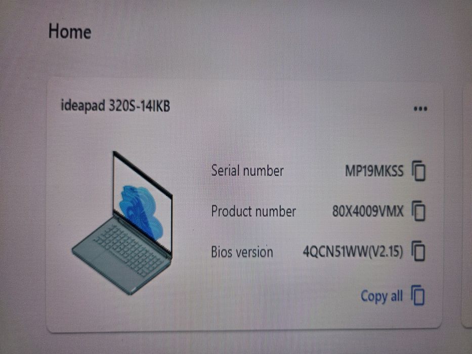 Lenovo  I5 7200U