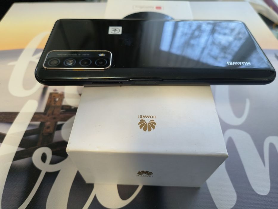 Huawei P Smart 2021 negru 128g impecabil