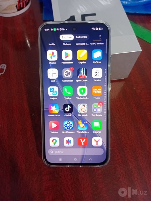 Oppo reno 15 sotiladi