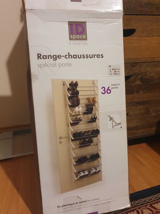 Suport pantofi pentru usa