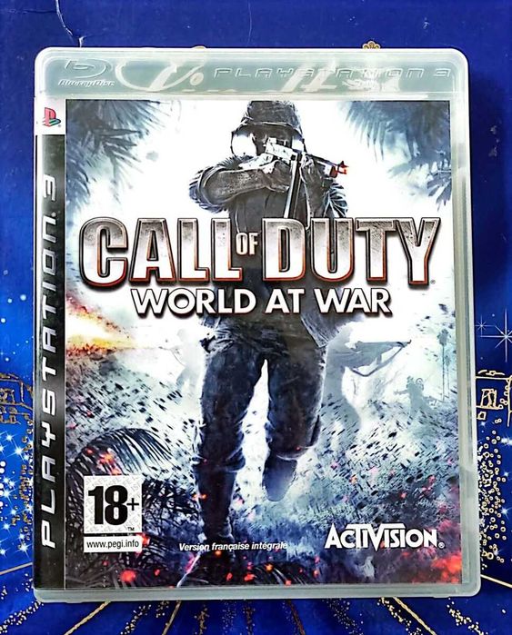 Call of Duty World at War PS3 ПС3 на английском бу