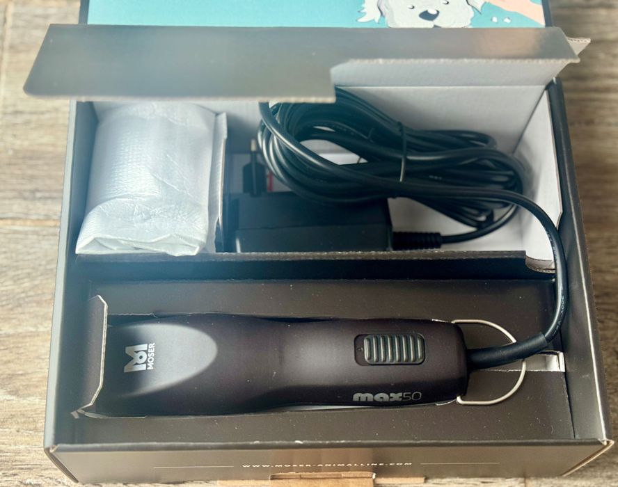 Професионалната Роторна машинка MOSER MAX 50