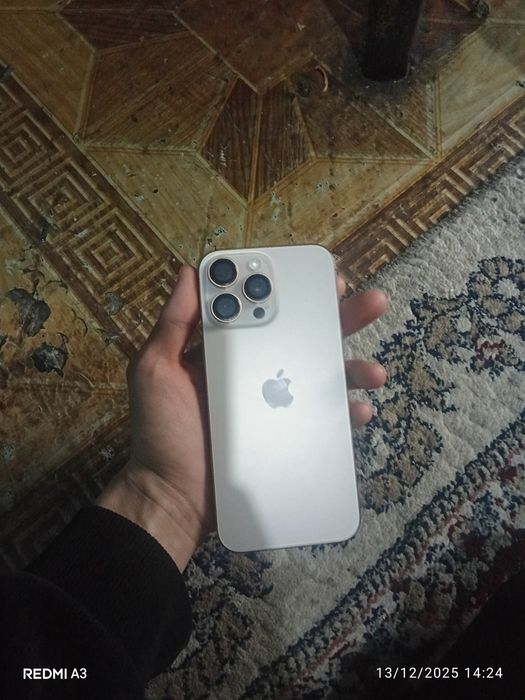 Iphone 16 pro max kafolat bor