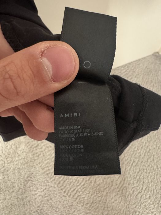 Tricou amiri negru M