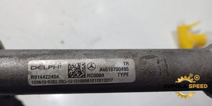 Rampa Injectoare A6510700495 2.2CDI Mercedes-Benz C-Class W204/S204 [