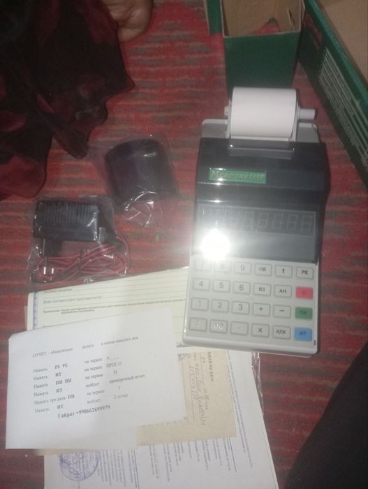 Продаётся кассовый аппарат в новом состоянии