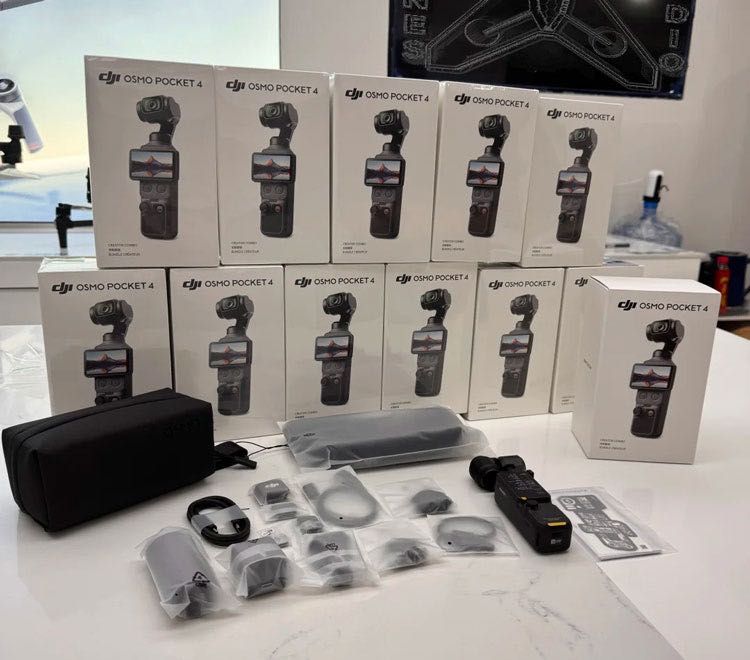 Dji Osmo Pocket 4 Creator Combo New 2026