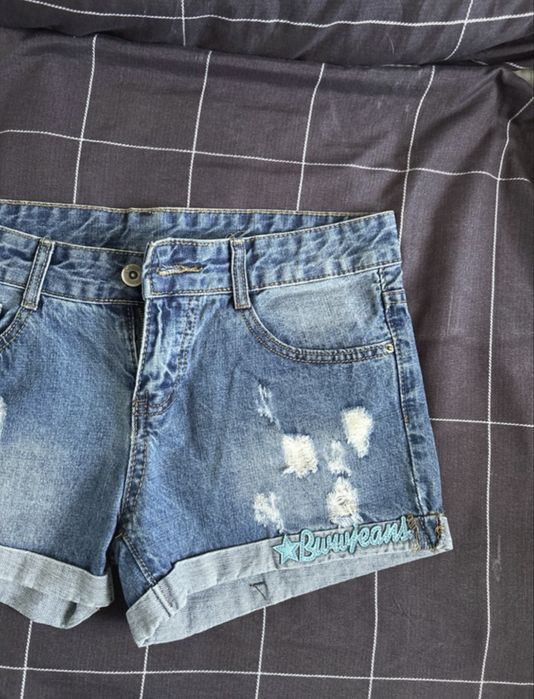 Blugi scurti Denim talie scurta marime L