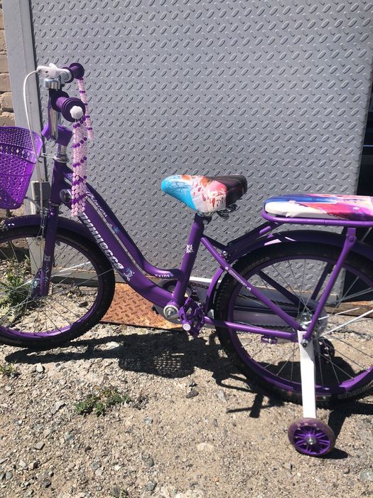 Велосипед для девочки 5-8 лет новый