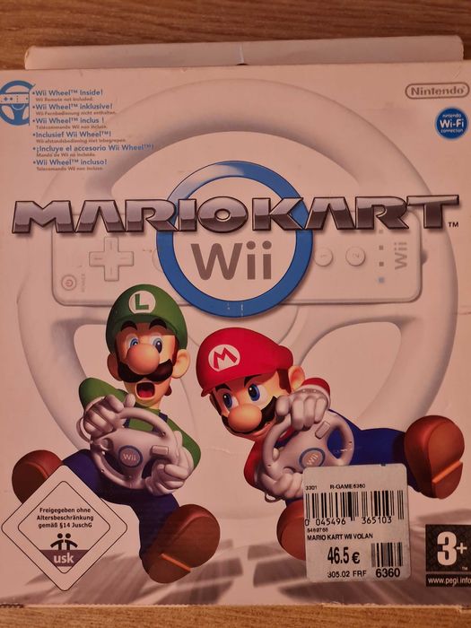 Accesorii Nintendo Wii – Volan Mario Kart, controllere compatibile