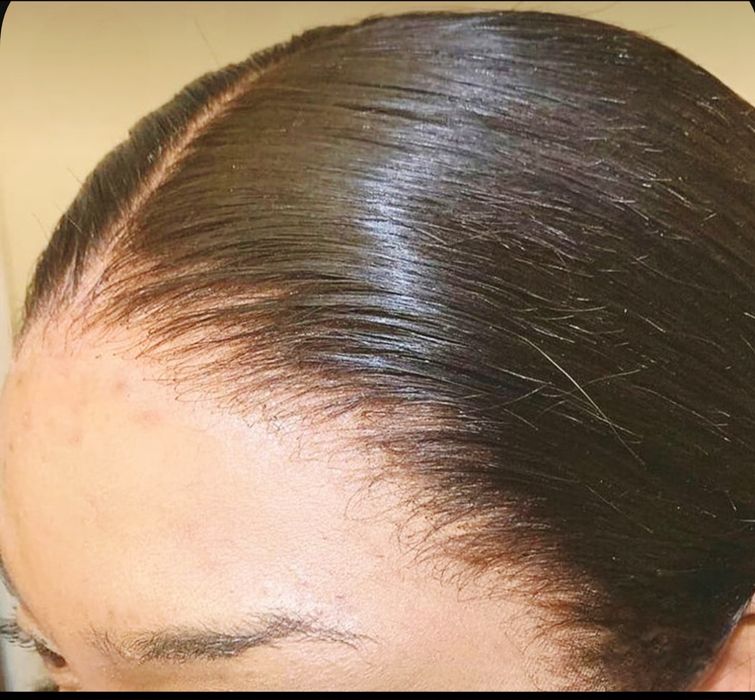 Перука от естествена коса -изработка.