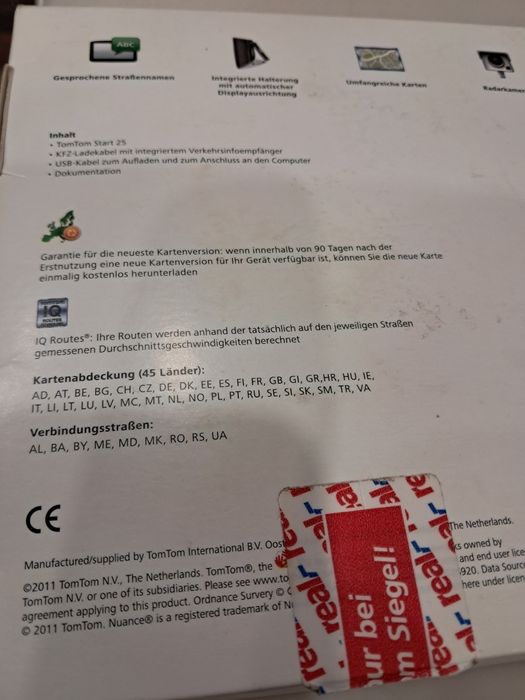 Навигация Tomtom  Start25