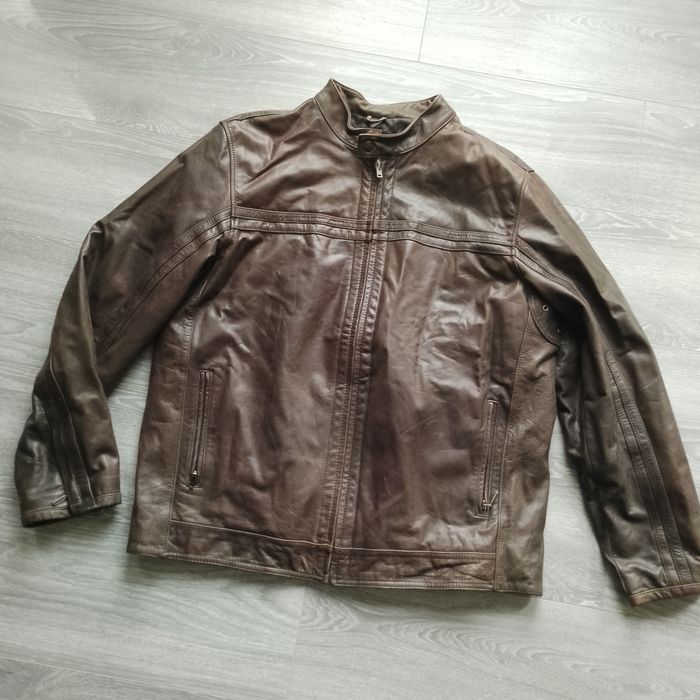 Куртка кожаная Merona. Размер 52-54.