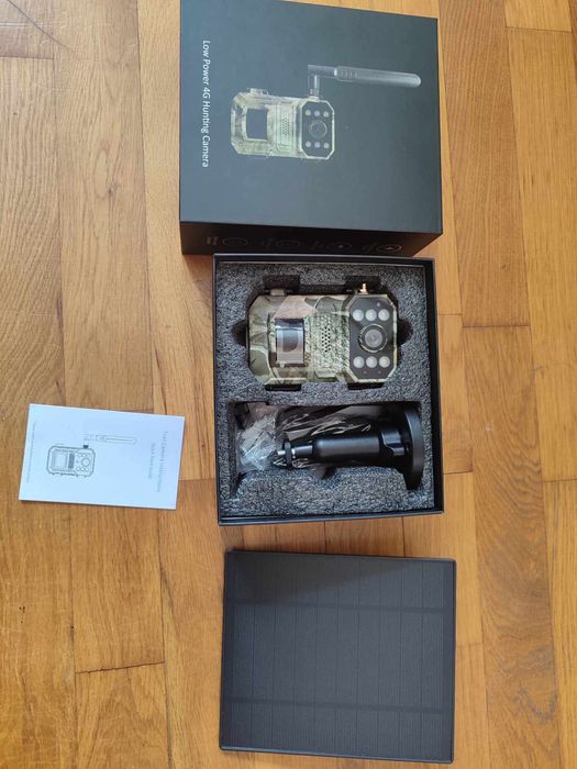 Нова Ловна камера HC880 14MP със силарен панел и 4G