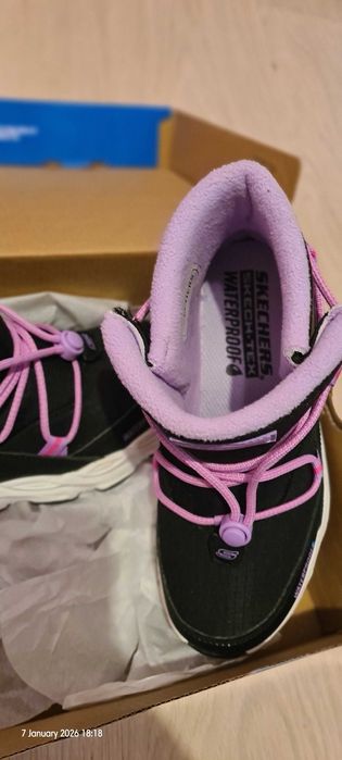 Ghete iarnă fete Skechers mărimea 33