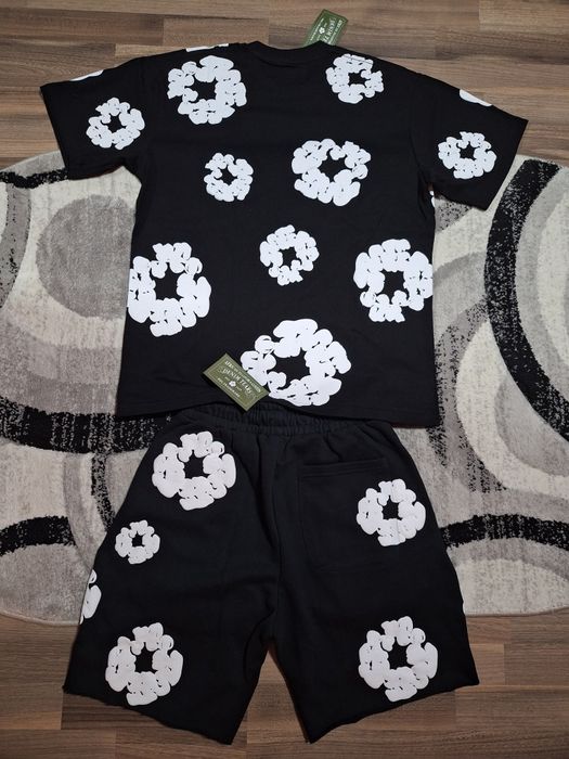 Set Denim Tears Tricou Si Pantaloni Scurti