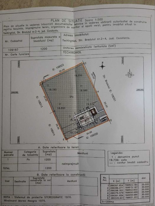 Vand/schimb constructie cu teren in concesiune Techirghiol 1200 mp