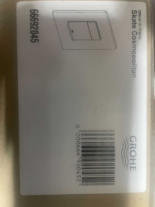 Кнопка Grohe  новая