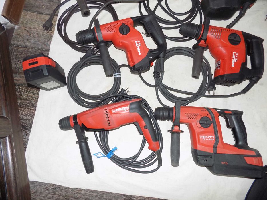 Scule Hilti  prfect functionale  Te 60 , Te 50 , TE 7 , laser PM -2 LG