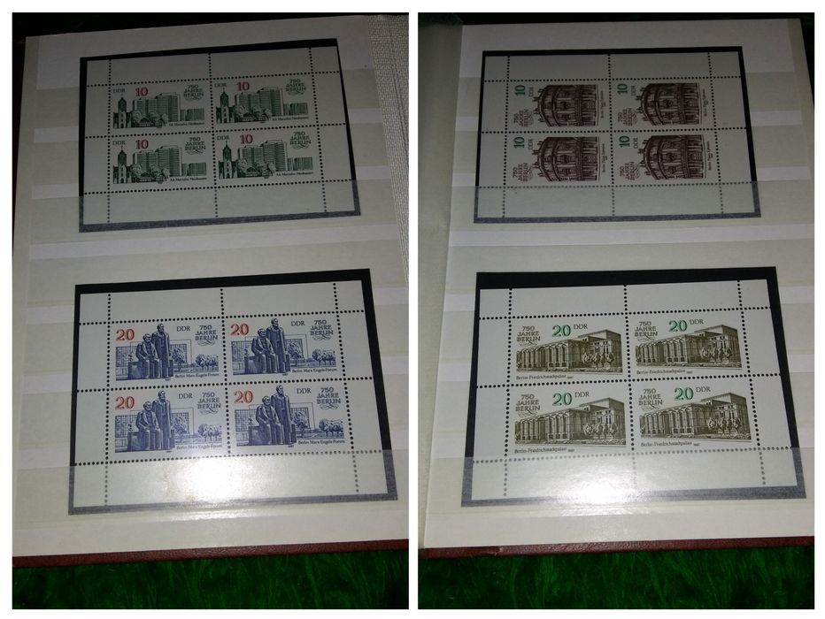 Класьор с чисти блокове, серии. Рядки! Описание и снимки.