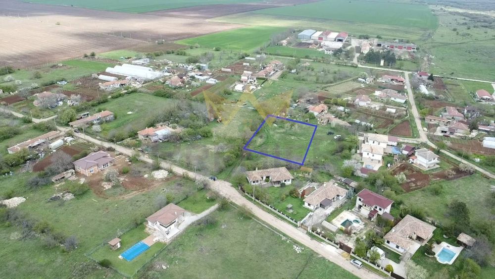 Продава се Парцел в с. Генерал Кантарджиево, Област Варна - 1819 кв.м за 35 €/кв.м - Снимка #2