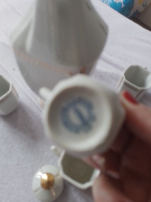 Сервиз за греяна ракия от 1960г.