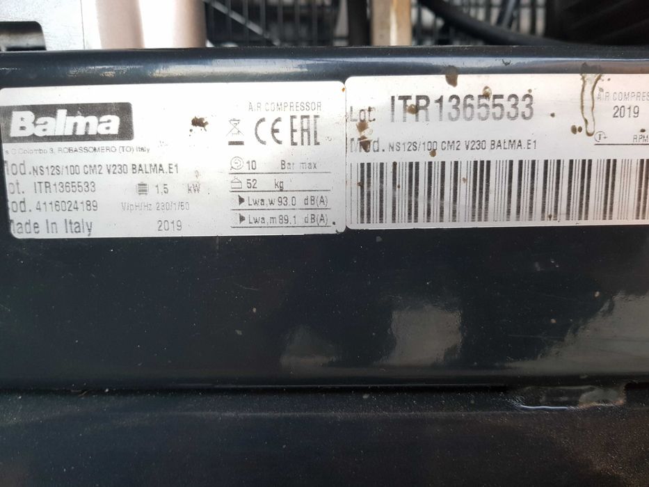 Компресор за въздух BALMA