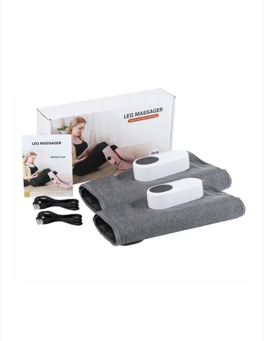 Масажор за крака, безжичен, 5W, 1800mAh, комплект от 2 бр., 58x30cm