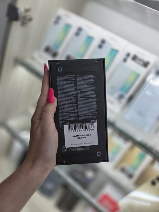 Humor GSM oferă spre vânzare / Samsung Galaxy S26 Ultra / 256 GB / 12 GB RAM / Black / Nou Sigilat / Garanție 24 luni / Rate