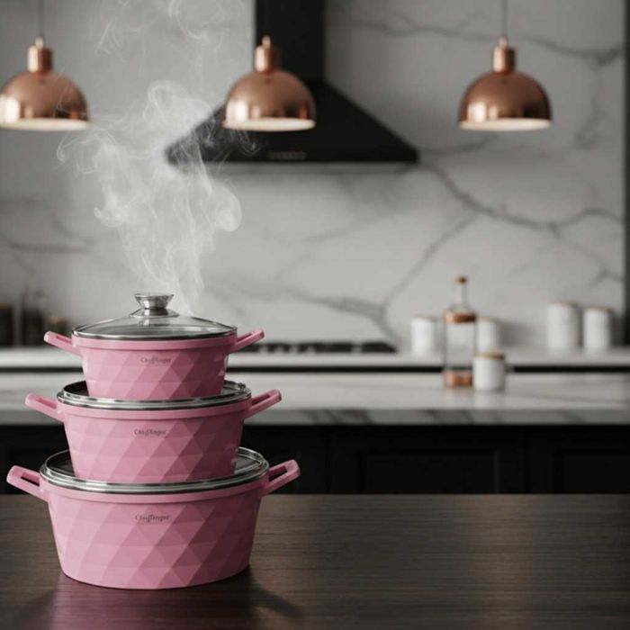 Висококачествен комплект касероли Cheffinger