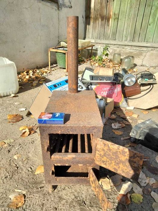 Продам буржуйку б/у