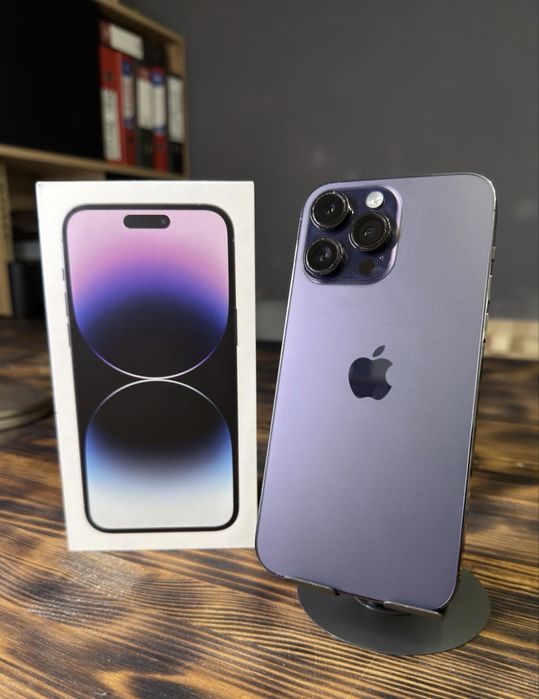 Vand sau schimb , IPhone 14 pro max Deep Purple 128 gb 5 G