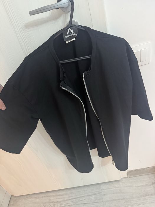 bluza asimetrix fermoar