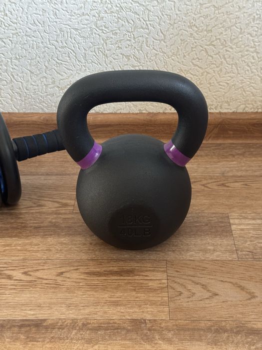 Продам гиря 18 кг новая