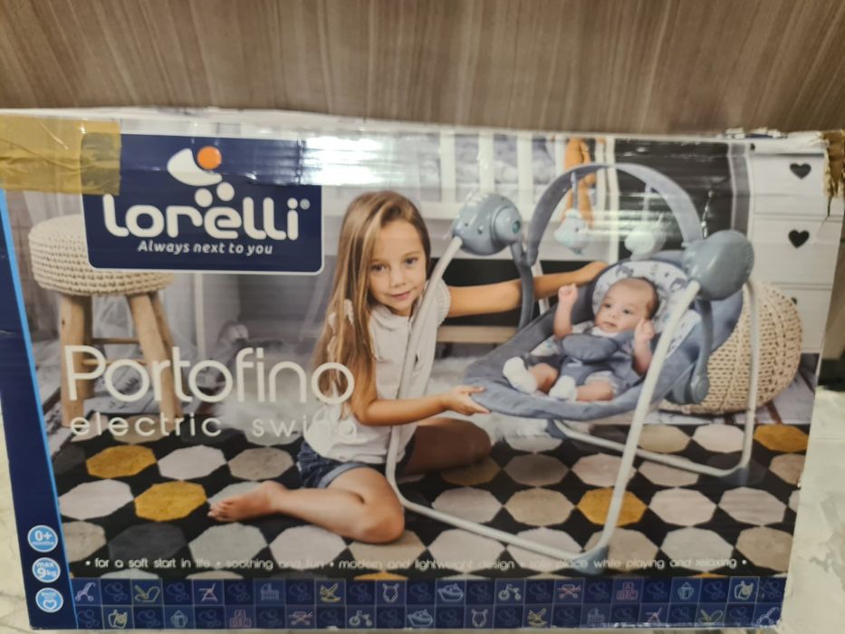 Електрическа бебешка люлка